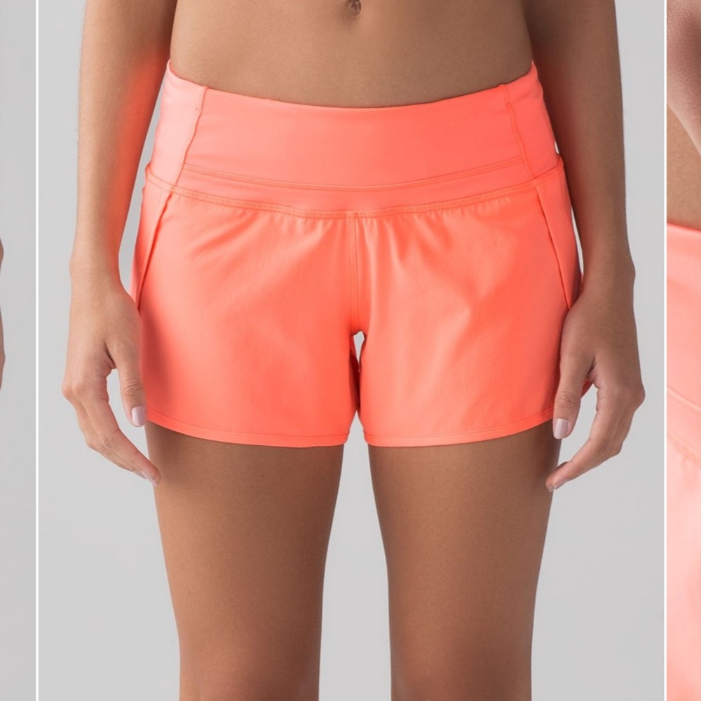 Lululemon run times short-Shred415 logo’ed